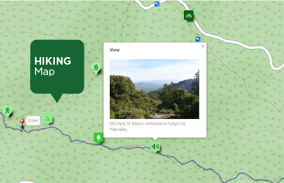 Understanding a hiking map