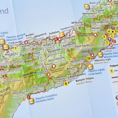 Σχεδιασμός χάρτη Ικαρίας